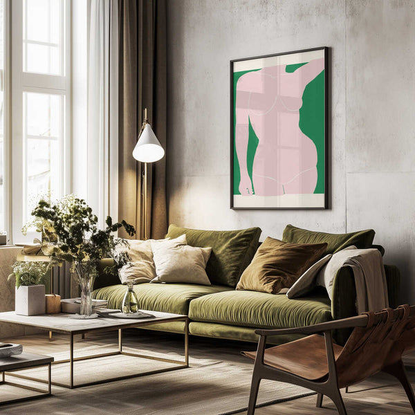 Tablou înramat „P&c Figure#3 Copy 2” de Jenny Liz Rome