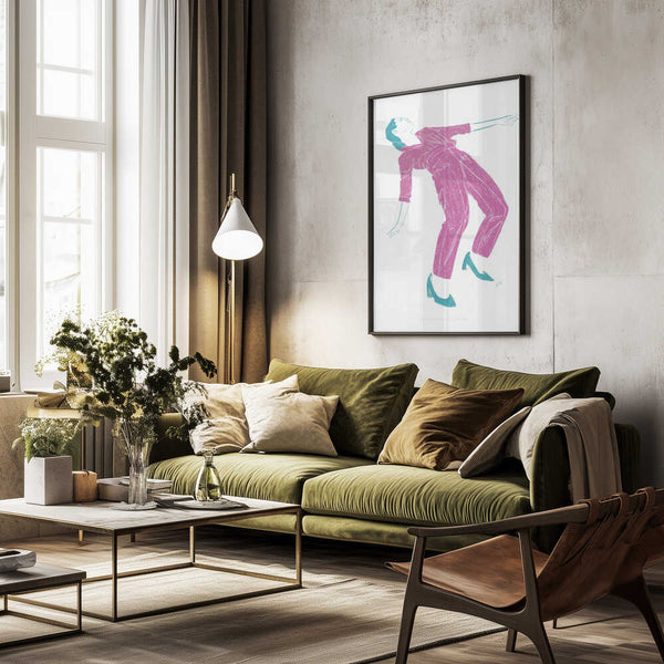 Tablou înramat „Jlr Dancing13 Copy” de Jenny Liz Rome
