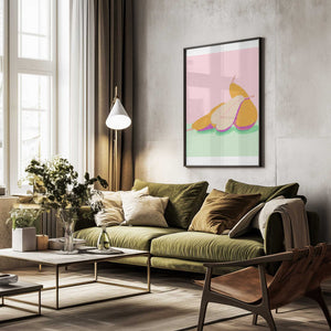 Tablou înramat „Pandc Pears Copy” de Jenny Liz Rome