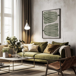 Tablou înramat „Abstract Tulips” de THE MIUUS STUDIO