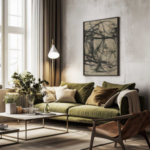 Tablou înramat „Brushed” de Dan Hobday