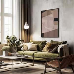 Tablou înramat „Collage Abstract” de Dan Hobday