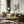 Tablou înramat „Green Abstract Form” de THE MIUUS STUDIO