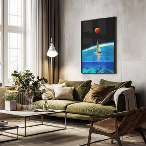 Tablou înramat „Sailboat 1” de Taudalpoi