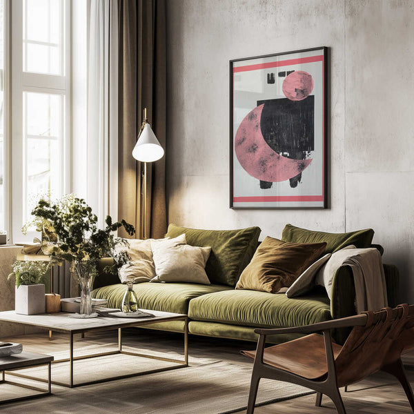 Tablou înramat „Geometria Y Texturas 9” de David Galan