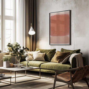 Tablou înramat „Rust Hues Harmony” de THE MIUUS STUDIO