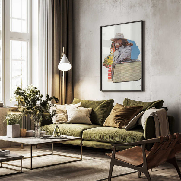 Tablou înramat „Audrey” de Mikhail Siskoff