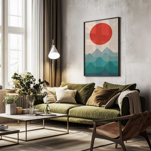 Tablou înramat „Expressive Landscape” de Vitor Costa