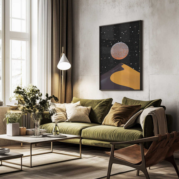 Tablou înramat „Celestial Dunescape” de Nicholas