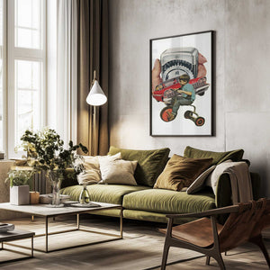 Tablou înramat „Nostalgic 1960s Imagery” de Mikhail Siskoff