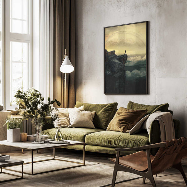 Tablou înramat „Space Mountain” de Taudalpoi