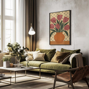 Tablou înramat „Potted Florals” de Marika Barsrsind