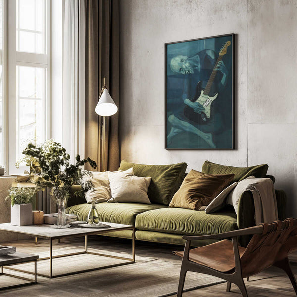 Tablou înramat „The Old Rocker” de Dikhotomy