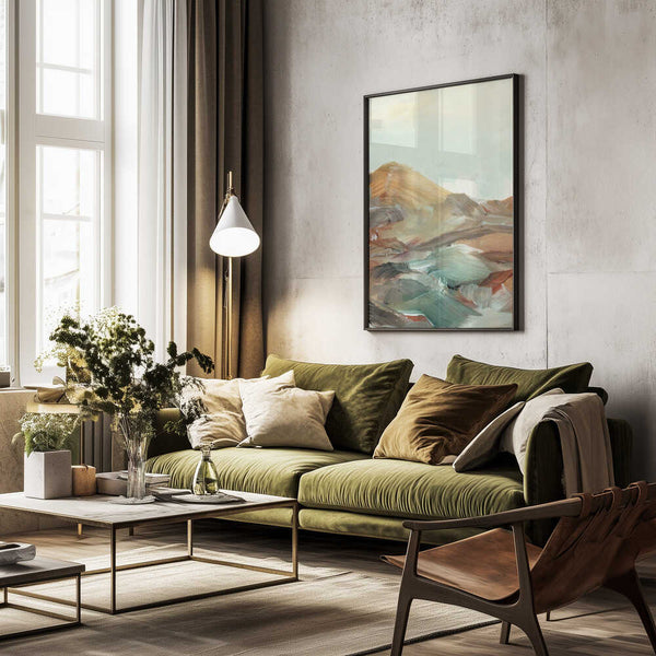 Tablou înramat „Whispering Horizons” de Dan Hobday