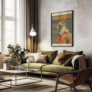 Tablou înramat „Chic Seagull Society” de The Whiskey Ginger