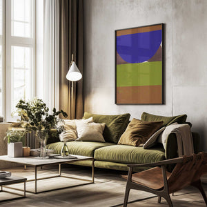 Tablou înramat „Abstract Shapes No. 1” de THE MIUUS STUDIO