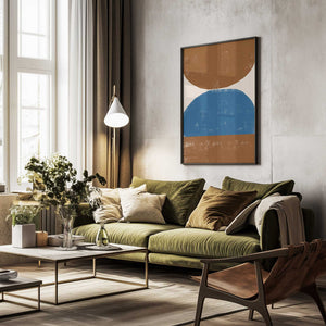 Tablou înramat „Geo Shapes” de THE MIUUS STUDIO