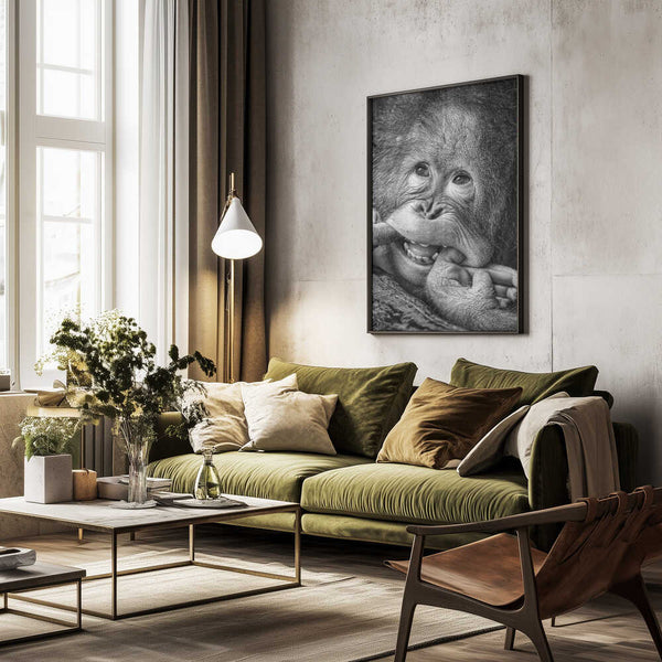 Tablou înramat „Big Smile.....please” de Angela Muliani Hartojo