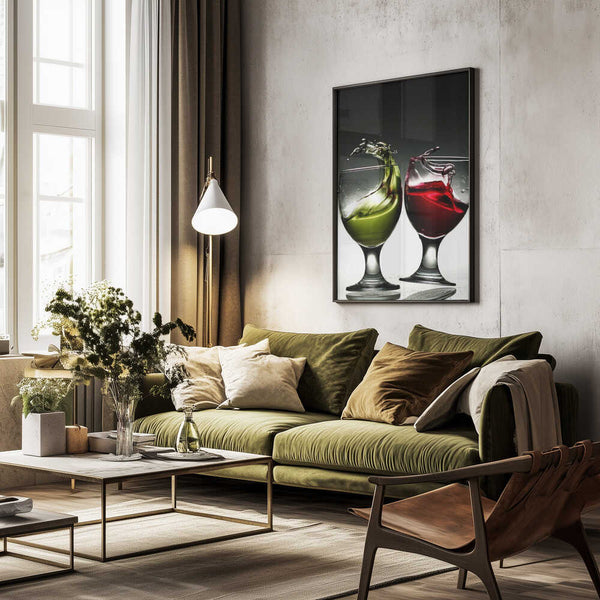 Tablou înramat „Glass dance” de Albert Lukman