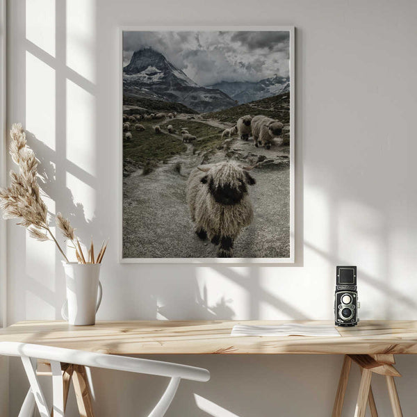 Tablou înramat „Out of my way” de Susanne Landolt