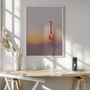 Tablou înramat „sunset ...” de Anna Cseresnjes