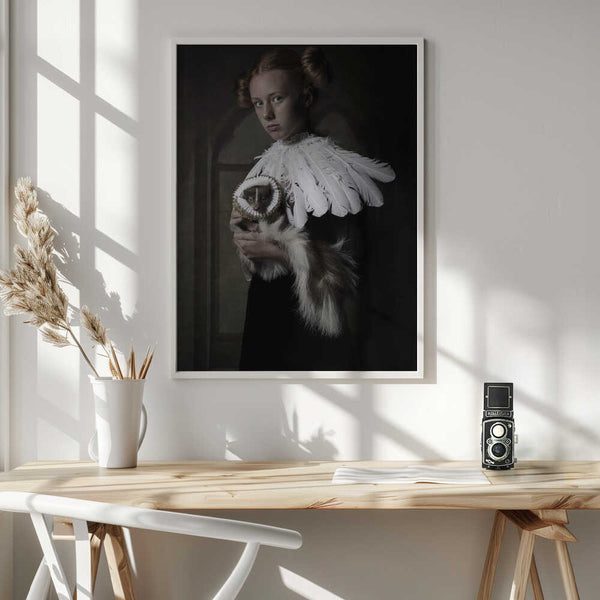 Tablou înramat „My sweet skunk friens” de Carola Kayen-Mouthaan