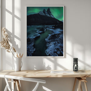 Tablou înramat „Arctic Night” de Daniel Gastager