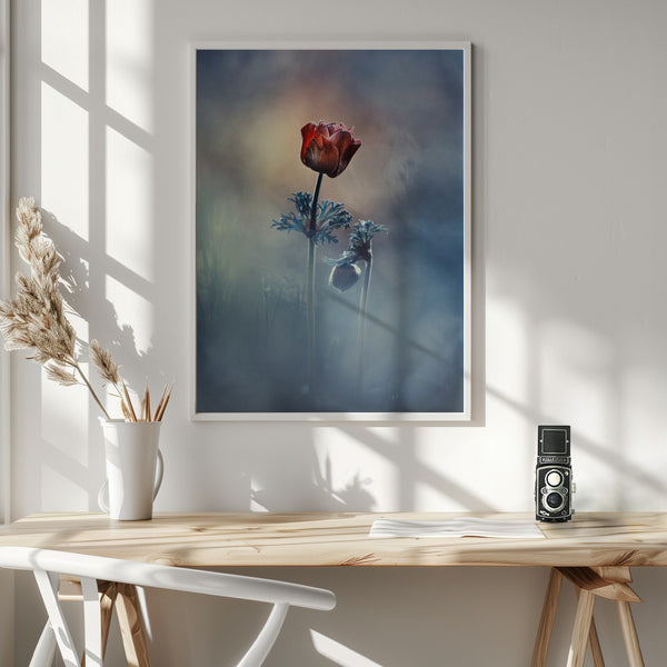 Tablou înramat „Where poetry and memories remain” de Fabien BRAVIN