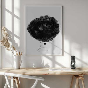 Tablou înramat „Ballerina Hair” de Pictufy Studio II