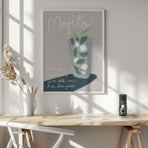 Tablou înramat „Mojito” de Pictufy Studio II