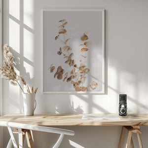 Tablou înramat „Eucalyptus Creative Gold 03” de Pictufy Studio III
