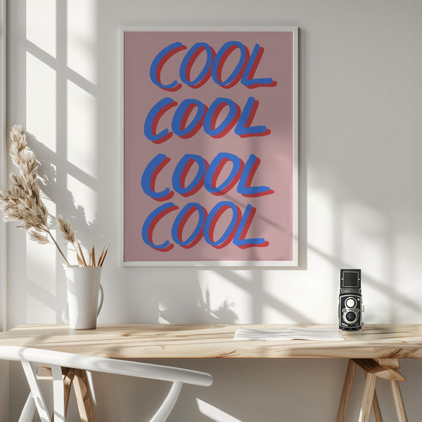 Tablou înramat „Cool Quote 02” de Pictufy Studio