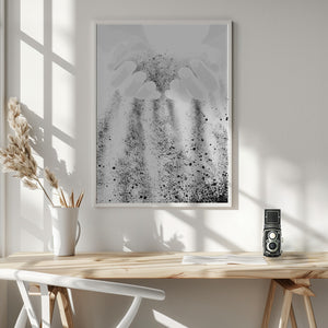 Tablou înramat „Sand” de Pictufy Studio II