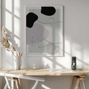 Tablou înramat „Shapes Autograph” de Pictufy Studio II