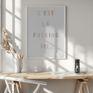 Tablou înramat „Life's Raw Essence” de uplusmestudio