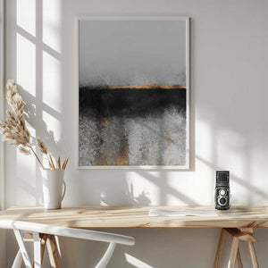 Tablou înramat „Soot And Gold” de Elisabeth Fredriksson