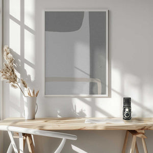 Tablou înramat „Abstract Design With Muted Tones” de uplusmestudio