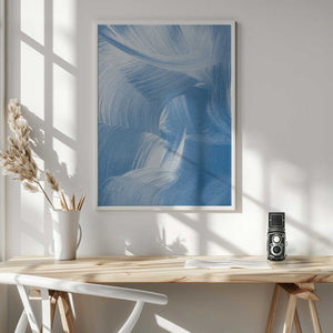 Tablou înramat „Acrylic Waves” de uplusmestudio