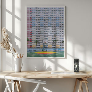 Tablou înramat „"Rainbow" Estate” de HAN XIAOBEI