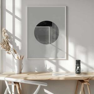 Tablou înramat „Minimalist round” de Pictufy Studio II