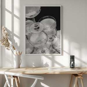 Tablou înramat „Champagne tower_5” de Pictufy Studio III