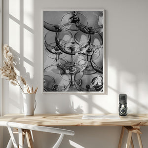 Tablou înramat „Champagne tower_8” de Pictufy Studio III