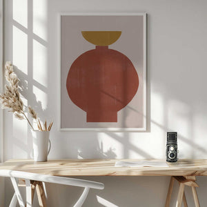 Tablou înramat „Geometric Harmony” de THE MIUUS STUDIO