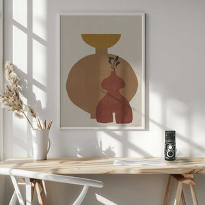 Tablou înramat „Vase No10.” de THE MIUUS STUDIO
