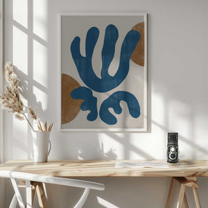 Tablou înramat „Modern Plant No3.” de THE MIUUS STUDIO