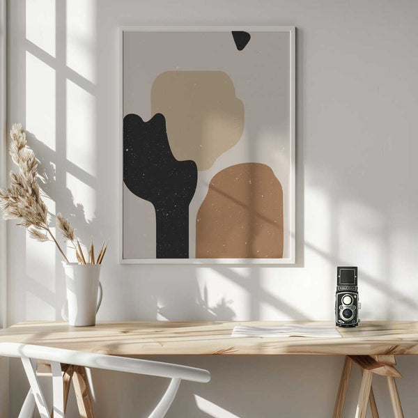 Tablou înramat „Abstract composition 1” de NKTN