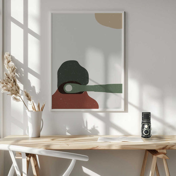 Tablou înramat „Abstract composition 4” de NKTN