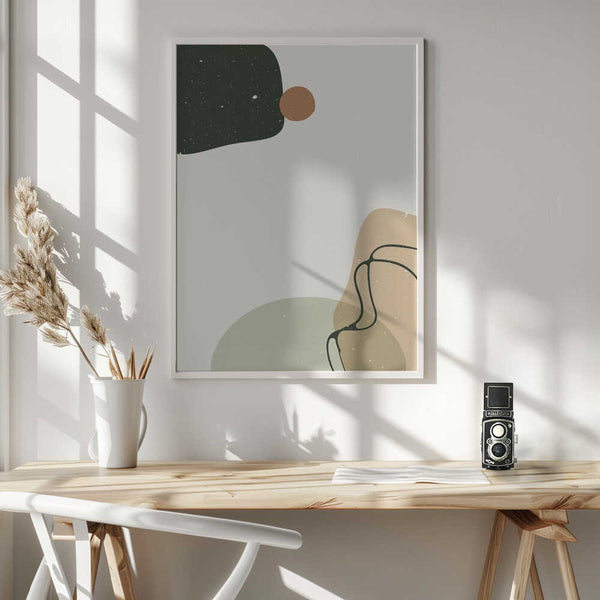 Tablou înramat „Abstract composition 8” de NKTN