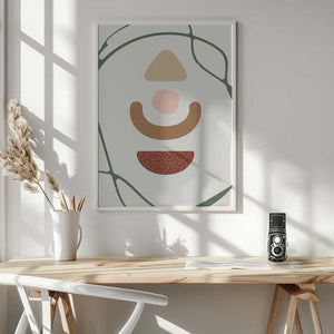 Tablou înramat „Abstract composition 10” de NKTN