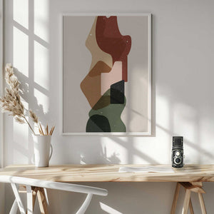 Tablou înramat „Abstract composition 12” de NKTN